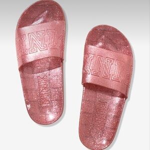 VS PINK Sparkly ✨ Jelly Slides